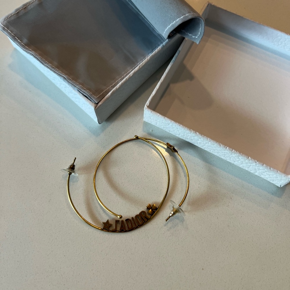 Dior Hoop Earrings